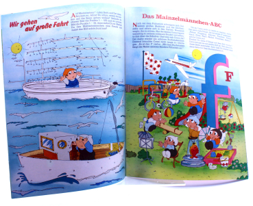 Mainzelmännchen Magazin Nr. 20 – Wettfahrt in der Wanne | hoppla-stuff.de